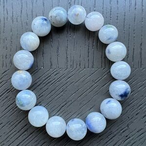 Dumortierite bracelet 12mm SIZE 6.75’